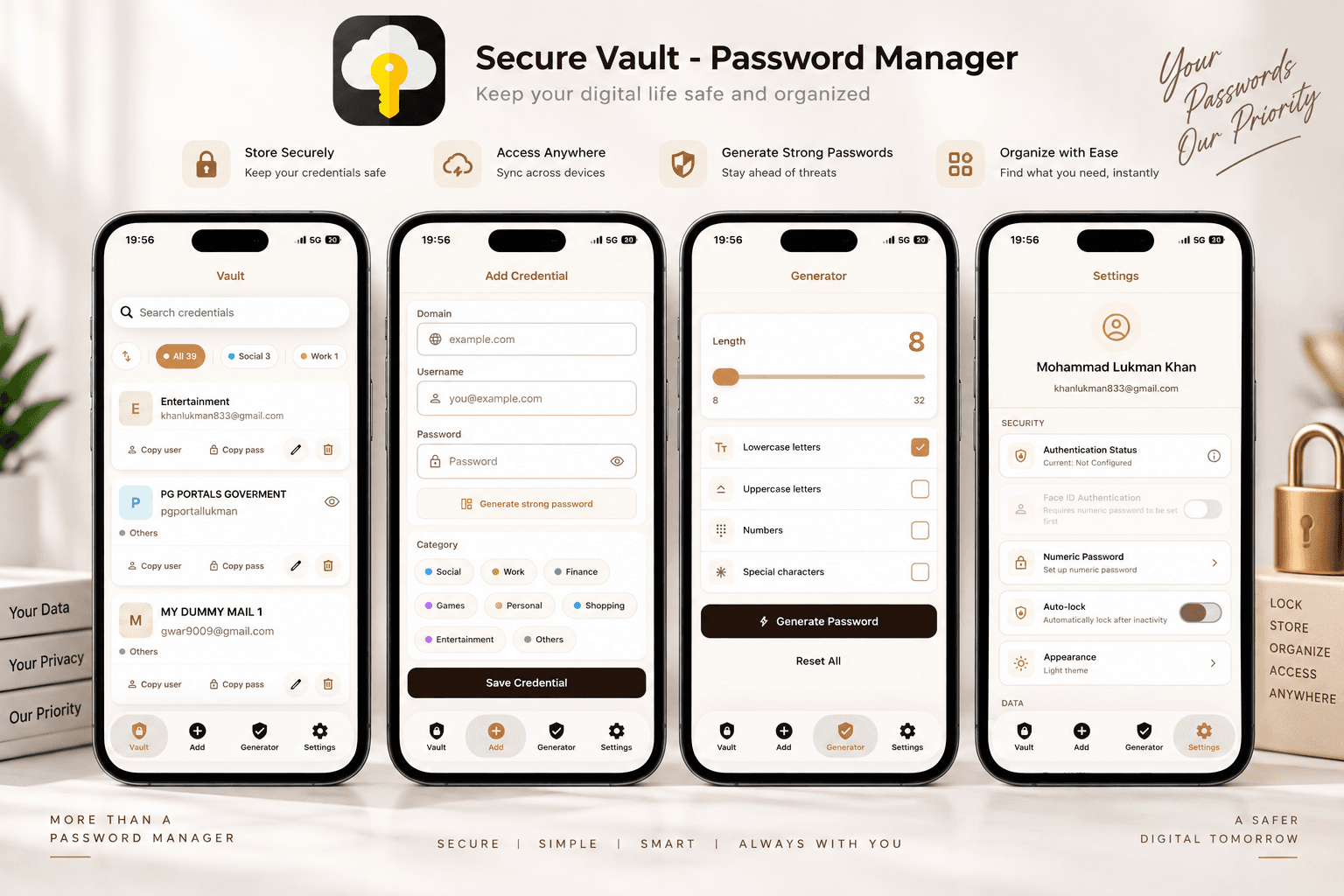 Secure Vault - Password Manager
